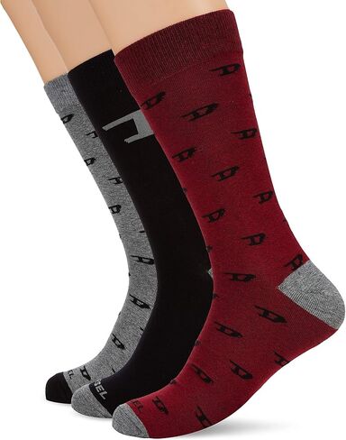 Diesel Men's Ray-threepack Socks 3pack in Saudi Arabia