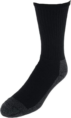 Fruit of the Loom Men's Full Cushion Heavy Duty Work Crew Socks (6 Pair Pack) in Saudi Arabia