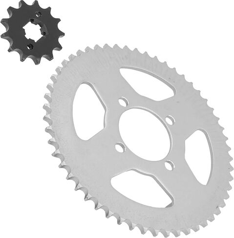 Caltric Front and Rear Sprockets Kit Compatible with Yamaha TT-R125L TT-R125Le 2002-2016 in Saudi Arabia