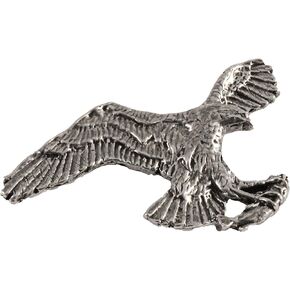 Antique Pewter Osprey with Trout in Claws Pin B058 in Saudi Arabia