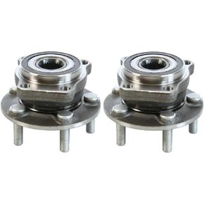 Autoshack Front Wheel Hub زوج من 2 بديل لبرنامج السائق والركاب لعام 2008-2014 Subaru Impreza 2009-2012 2013 2014 Forester 2013-2014 XV Crosstrek WRX 2.0L 2.5L AWD 5-LUG HB613305PR in Kuwait