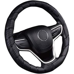 ProElite Black Lace-On Steering Wheel Cover Universal 15 inch in Saudi Arabia