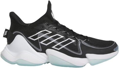 حذاء التدريب الرجالي Adidas Impact FLX (أبيض/أرجواني، نظام مقاسات الأحذية الأمريكية، للكبار، للرجال، رقمي، متوسط، 9.5) in Saudi Arabia