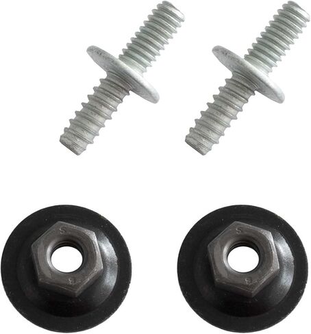 4pc Lower Front Fender Extension Hardware Studs and Nuts Made for Mustang 1979-1993 in Saudi Arabia