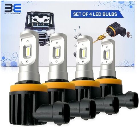 LED Replacement Headlight Bulbs for 2016-2024 Can-Am Defender HD10 in Saudi Arabia