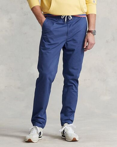 POLO RALPH LAUREN Stretch Classic Fit Polo Prepster Pants (Navy,L) in Saudi Arabia