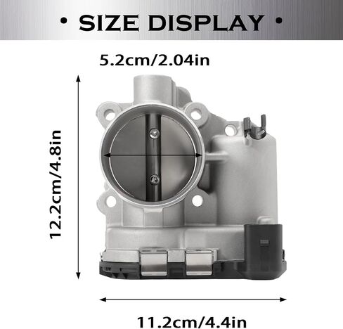 Throttle Body Electronic Throttle Control Fits for Polaris 2016-2025 Sportsman 570 450 2013-2025 Ranger 570 900 1000 2015-2025 RZR 570 900 1000 2016-2025 RZR Turbo PRO Replace 1204455 in Saudi Arabia