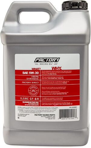 زيت سباق المصنع SAE 5W-30 زيت الشاحنة الاصطناعية الكاملة ، API SP GF-6A ، 2.5 جالون in Saudi Arabia