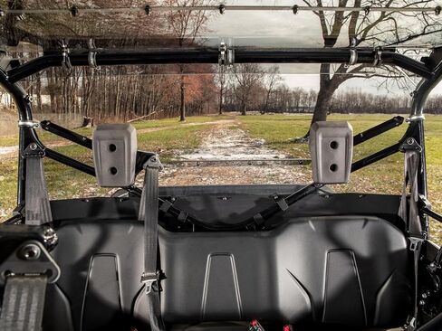 Superatv الخلفي الزجاج الأمامي متوافق مع 2023+ هوندا بايونير 1000-6 | الولايات المتحدة صنعت | يحمي ضد الحطام | بذور البولي ملون برف | ملاءمة خالية من الحشرجة in Saudi Arabia