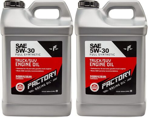 زيت سباق المصنع SAE 5W-30 زيت الشاحنة الاصطناعية الكاملة ، API SP GF-6A ، 2.5 جالون in Saudi Arabia
