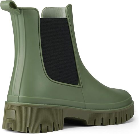 Hisea Chelsea Rain Boots Women Women Otgy Garden Boots for Women Short Rubber Boot Outdoor في الهواء الطلق in Kuwait