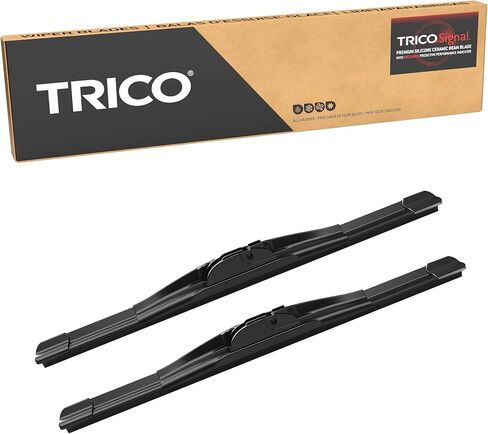 TRICO Signal Premium Silicone 16" + 16" Automotive Replacement Windshield Wipers Beam Blades with Exclusive Predictive Performance Indicator and 3X Longer Life for Select Vehicle Models, 2 Pack in Kuwait