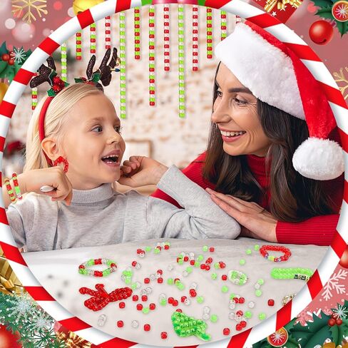 UPINS 1200Pcs Fall Pony Beads, Autumn Thanksgiving Pony Beads for Jewelry Making Yellow Orange Red Brown Pony Beads Thanksgiving Party Decoration Necklace Bracelets Hair Crafts Supplies in Kuwait