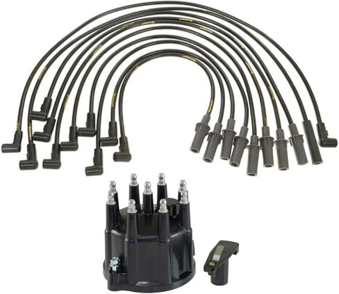 94-03 Replacement Part for Dodge Ram Pick Up & Van 5.2L 5.9L Spark Plug Wire Set Dist Cap & Rotor in Saudi Arabia