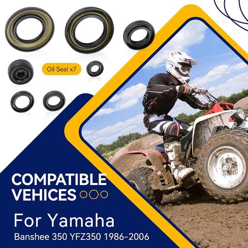 طقم ختم محرك محرك كامل الأداء المتين لـ Yamaha Banshee 350 YFZ350 1986-2006 in Kuwait