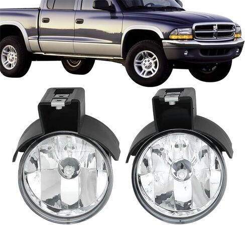 Lablt زوج من استبدال ضوء الضباب الأمامي لداكوتا 1997-2000 Durango 1998-2000 السائق اليسار والركاب يمين الجانب الضباب مصباح مع لمبة لمبة in Saudi Arabia