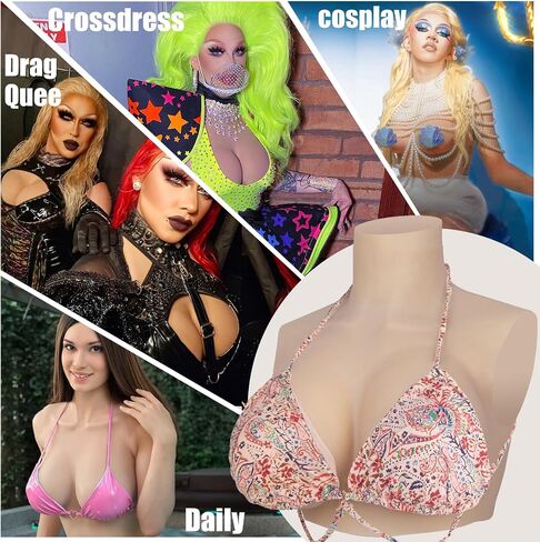 أشكال ثدي من السيليكون، ثديين مزيفين، لوحات ثدي من السيليكون على شكل كأس C-G لسحب الملكة in Saudi Arabia