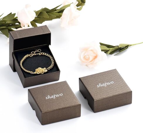 shajwo Cremation Jewelry Rose Flower Urn Bracelet for Human Ashes for Women Girl Adjustable Memorial Keepsake Link Bracelet in Saudi Arabia