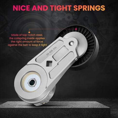 BDFHYK 38158 Belt Tensioner Assembly Pulley Compatible for 1999-2008 Buick Cadillac Chevrolet GMC Hummer Isuzu Saab Workhorse (Custom Chassis),Tensioner pulley Replacement 89253 49275 SK89253 in Saudi Arabia