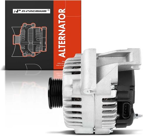 A-Premium Lovelator متوافق مع Buick Lesabre Pontiac Bonneville 2000 2001 2002 2003 2004 V6 3.8L ، 12V 105a Procketwork 6-Grove Pulley ، استبدل# 10464439 ، 10480411 ، 25744164 in Saudi Arabia