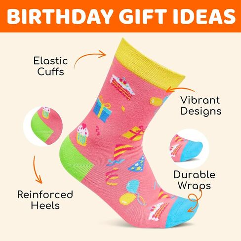 Zmart 12th Birthday Gifts Ideas Socks - Gifts for 12 Year Old Tween Girls Boys, Gift for Preteen Girls Boys Age 12, Presents for 12 Year Olds 2 Pack in Saudi Arabia