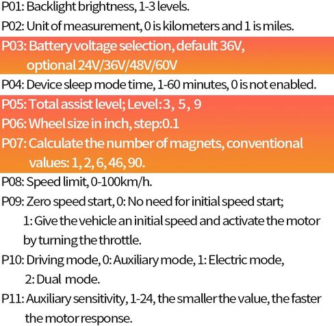 Ebike Sine Wave Controller 26a متوافق مع 24V 36V 48V مع S866 LCD Display/Thumb Thumb و PAS للملحقات ... (3MO 26A-S866-130X) in Kuwait