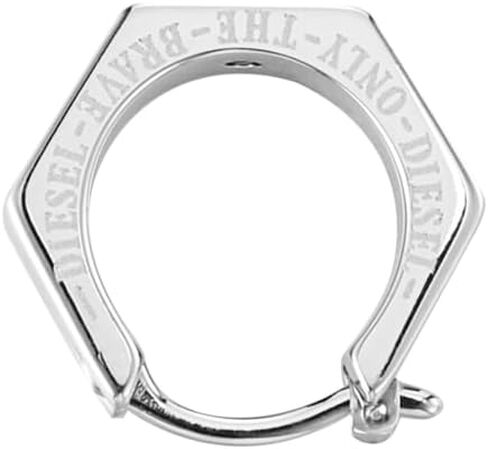 Diesel All Gender Silver Stainless Steel Cuff Earring (Model: DX1316040) in Kuwait
