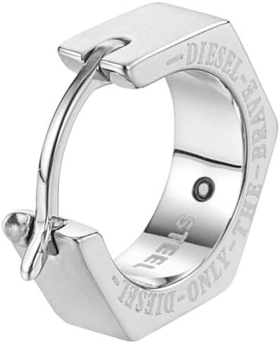 Diesel All Gender Silver Stainless Steel Cuff Earring (Model: DX1316040) in Kuwait