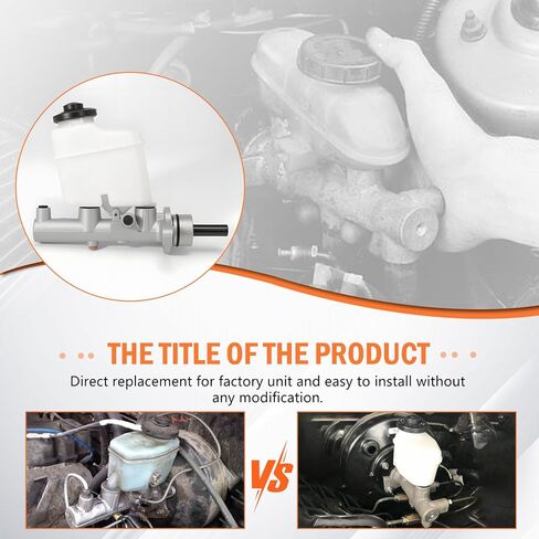 Brake Master Cylinder w/Reservoir and Cap Compatible with Camry 2002-2006 Solara 2004-2008 ES300 2002-2003 ES330 2004-2006 in Saudi Arabia