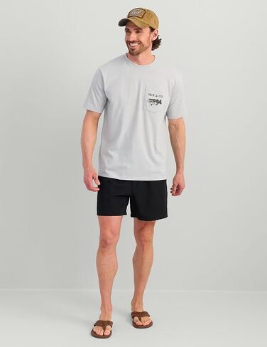 HUK Short Sleeve Performance Tee, Fishing T-Shirt for Men in Saudi Arabia