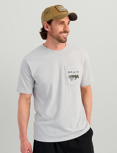 HUK Short Sleeve Performance Tee, Fishing T-Shirt for Men in Saudi Arabia