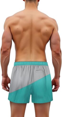 ZONBAILON Mens Board Shorts Quick-Dry Drawstring Breathable Athletic Shorts with Pockets in Saudi Arabia