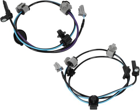 مستشعر OCPTY 2PCS ABS اليسار اليمين الخلفي لصالح Subaru Crosstrek 2016-2017 مستشعر سرعة عجلة ABS ALS2524 ALS2525 in Saudi Arabia