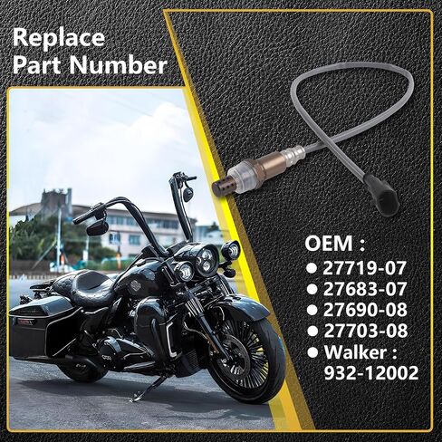 O 2 Sensor for Harley Davidson 07-09 Touring Models, 07-11 Dyna, Softail Models, 08-11 VRSC Models, 07-13 Sportster Models in Saudi Arabia