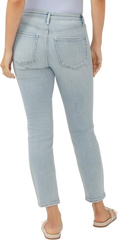Silver Jeans Co. Women's Isbister High Rise Straight Leg Jeans in Saudi Arabia