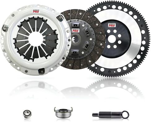 CMP Stage 2 Sport Clutch Kit with Chromoly Flywheel for Acura 1994-2001 Integra 1.8L B18, 1999-2000 Civic Si 1994-1997 Civic Del Sol VTEC 1.6L B16 1997-2001 CR-V 2.0L B20 in Saudi Arabia