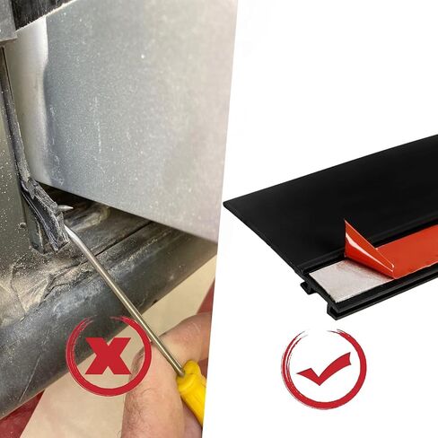 RV Slide Out Seal Wiper Black Rubber 018-341 1/2" x 2.75" x 35' Replacement Weather Stripping for RV Camper Slideout System（ EK Seal Base w/Red Tape ） in Saudi Arabia