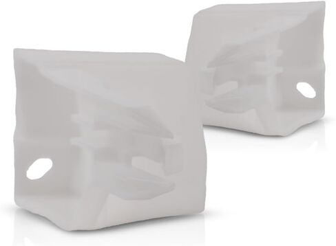 For Mitsubishi Lancer Bumper Retainer 2008-2017 Driver and Passenger Side Pair/Set | Front | MI1042104 + MI1043104 | 6400A851 + 6400A852 in Kuwait