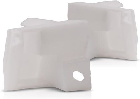 For Mitsubishi Lancer Bumper Retainer 2008-2017 Driver and Passenger Side Pair/Set | Front | MI1042104 + MI1043104 | 6400A851 + 6400A852 in Kuwait