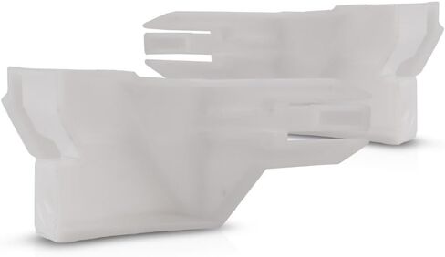 For Mitsubishi Lancer Bumper Retainer 2008-2017 Driver and Passenger Side Pair/Set | Front | MI1042104 + MI1043104 | 6400A851 + 6400A852 in Kuwait