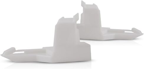 For Mitsubishi Lancer Bumper Retainer 2008-2017 Driver and Passenger Side Pair/Set | Front | MI1042104 + MI1043104 | 6400A851 + 6400A852 in Kuwait