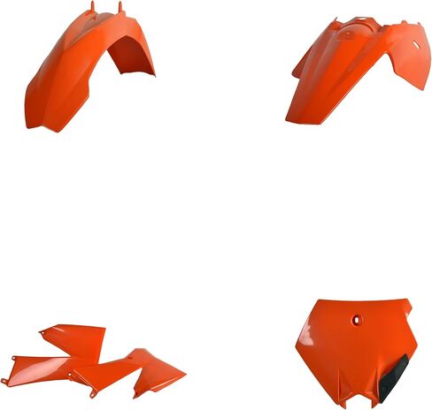Polisport Motocross (MX) Replica Plastic Kit for KTM SX 85 (2006-12) – OEM Quality, Durable, Flexible & Perfect Fit – Orange in Kuwait