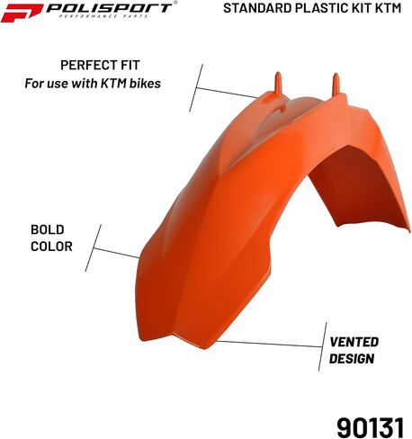 Polisport Motocross (MX) Replica Plastic Kit for KTM SX 85 (2006-12) – OEM Quality, Durable, Flexible & Perfect Fit – Orange in Kuwait