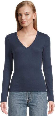 Michael Stars Women's Remi V-Neck Tee in Saudi Arabia