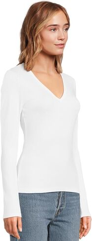 Michael Stars Women's Remi V-Neck Tee in Saudi Arabia