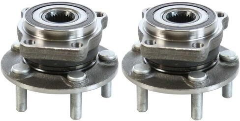Autoshack Front Wheel Hub زوج من 2 بديل لبرنامج السائق والركاب لعام 2008-2014 Subaru Impreza 2009-2012 2013 2014 Forester 2013-2014 XV Crosstrek WRX 2.0L 2.5L AWD 5-LUG HB613305PR in Kuwait