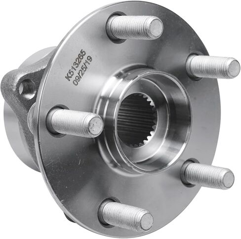 Detroit Axle - 2 مراكز تحمل العجلات الأمامية لـ Toyota 2004-2009 Prius ، 2005 2006 2007 2008 Prius Wheel Bearing and Hubs Assembly ، Pair Hubs Present in Saudi Arabia