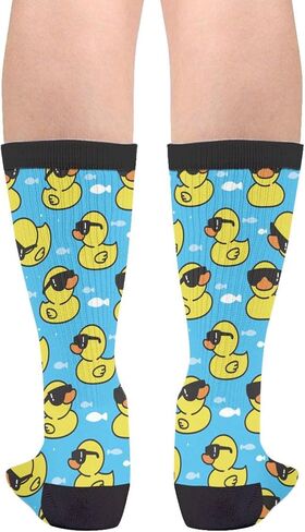 Police Funny Novelty Socks Casual Athletic Crazy Crew Socks For Women Men in Saudi Arabia