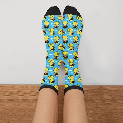 Police Funny Novelty Socks Casual Athletic Crazy Crew Socks For Women Men in Saudi Arabia