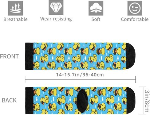Police Funny Novelty Socks Casual Athletic Crazy Crew Socks For Women Men in Saudi Arabia